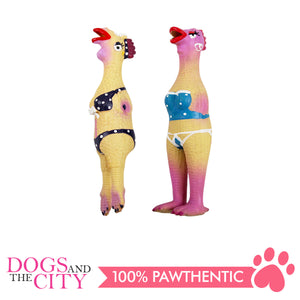 Pawise 14048 Dog Toy Latex Hen Large 45x9x9cm - All Goodies for Your Pet