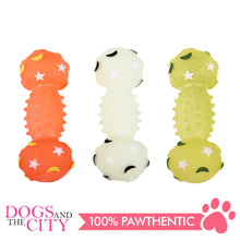 Load image into Gallery viewer, Pawise 14119 Dog Toy Glowing Dumbbell 15x5x5cm