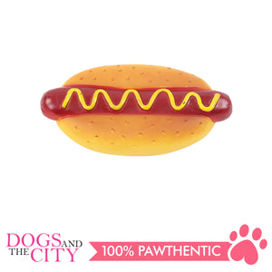 Pawise 14122 Vinyl Dog Toy Hot Dog 16x9.5x4cm - All Goodies for Your Pet