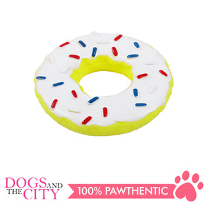 Pawise 14127 Vinyl Dog Toy Sprinkle Donut 14x14x3cm - All Goodies for Your Pet