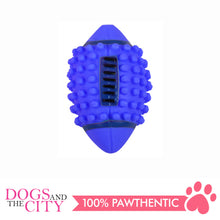 Load image into Gallery viewer, Pawise 14146 Vinyl Dog Toy Spiky Football 12.5x7.5x7.5cm - All Goodies for Your Pet