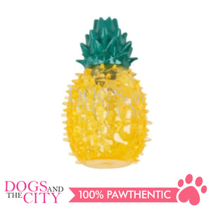 PAWISE 14433 Dog Summer Cooling Lemon w/squeaker Freezable Pet Toy 12.2x7cm