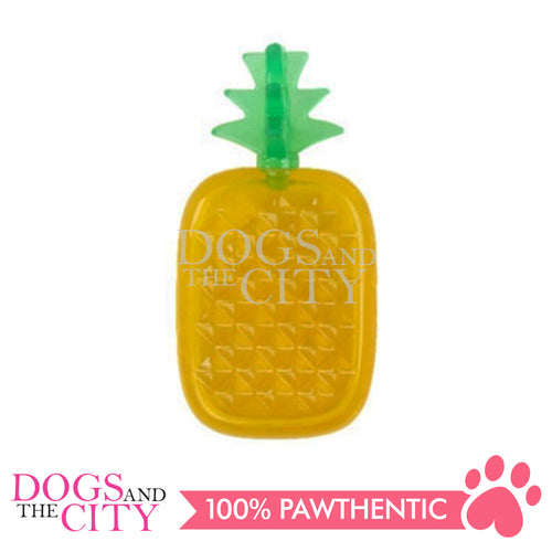 PAWISE 14435 Dog Summer Cooling - Pineapple Freezable Pet Toy 15x7.5cm