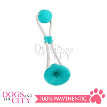 Load image into Gallery viewer, PAWISE 14491/14492 Tug of War Suction Cup Interactive Chew Dog Toy