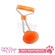 Load image into Gallery viewer, PAWISE 14491/14492 Tug of War Suction Cup Interactive Chew Dog Toy