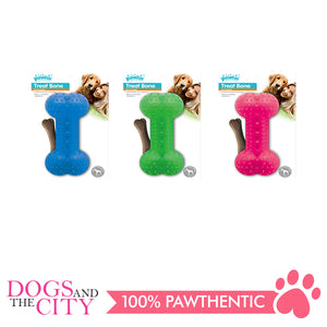 Pawise 14533 Dog Toy Bone Dispenser 12cm - All Goodies for Your Pet