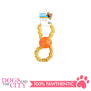 Pawise 14538 Dog Toy Tug-O-Play-Ball - All Goodies for Your Pet