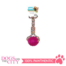 Load image into Gallery viewer, Pawise 14546 Dog Toy TPR Ball w/Rope Handle - All Goodies for Your Pet