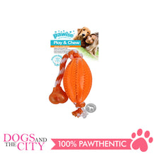 Load image into Gallery viewer, Pawise 14560 Dog Toy Play n Chew Football - All Goodies for Your Pet