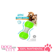 Load image into Gallery viewer, Pawise 14575 Dog Toy Giggle Jouet Dumbell - All Goodies for Your Pet