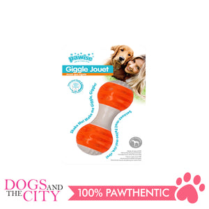 Pawise 14575 Dog Toy Giggle Jouet Dumbell - All Goodies for Your Pet