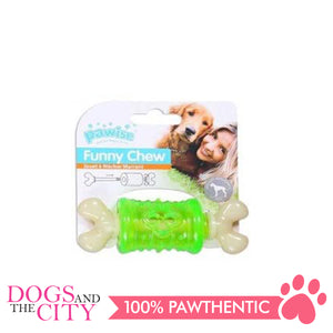 Pawise 14605 Dog Toy Funny Chew Bone Small - All Goodies for Your Pet