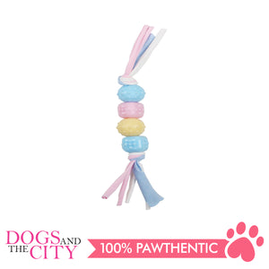 Pawise 14676 Dog Toy Puppy Life-Teething Balls w/ Rope - All Goodies for Your Pet