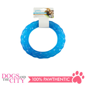 Pawise 14685 Dog Toy Diamond Ring Dispenser Medium 12cm - All Goodies for Your Pet