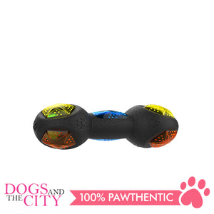Pawise 14696 Dog Toy Diamond Jack Dumbbell - All Goodies for Your Pet