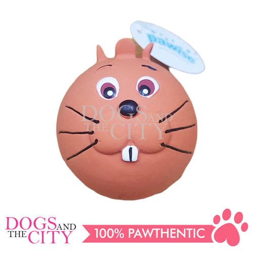 Pawise 14746 Latex Bunny Pet Ball Dog Toy