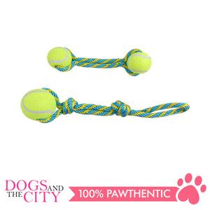 Pawise 14756 Dog Toy Tennis Bouncer Toss Small