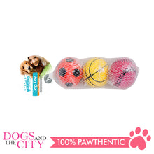 Load image into Gallery viewer, Pawise 14764 Dog Toy Sponge Ball 3/pack