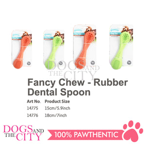 PAWISE  14776 Fancy Chew - Rubber Dental Spoon Large 18cm