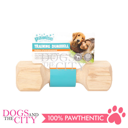 Pawise 14781/14782 Wooden Retrieving Dumbbell Pet Toys
