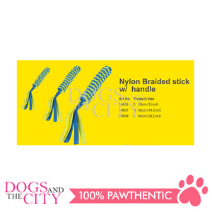 PAWISE 14838 Nylon Braided Stick w/ Handles - L 46cm