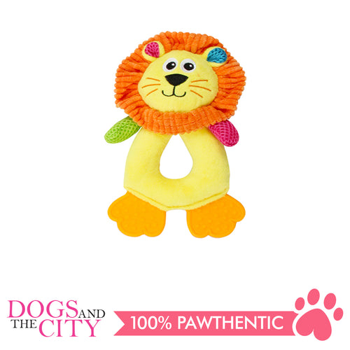 Pawise 15034 Vivid Life Hollow Lionet Plush Pet Toy - All Goodies for Your Pet