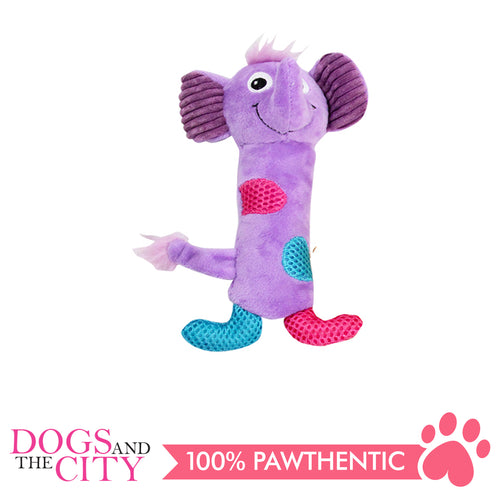 Pawise 15043 Vivid Life Elephant Stick Plush Pet Toy - All Goodies for Your Pet