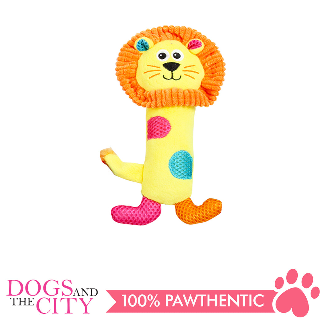 Pawise 15044 Vivid Life Lionet Stick Plush Pet Toy - All Goodies for Your Pet