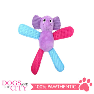 Pawise 15053 Vivid Life Fetch It Elephant Plush Pet Toy - All Goodies for Your Pet