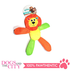 Pawise 15054 Vivid Life Fetch It Lionet Plush Pet Toy - All Goodies for Your Pet