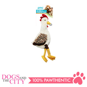 Pawise 15072 Stuffless Cock Plush Pet Toy Large - All Goodies for Your Pet