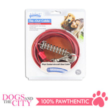 Load image into Gallery viewer, Pawise 11511 Tie Out Cable for Dogs 15ft up to 60lbs - All Goodies for Your Pet