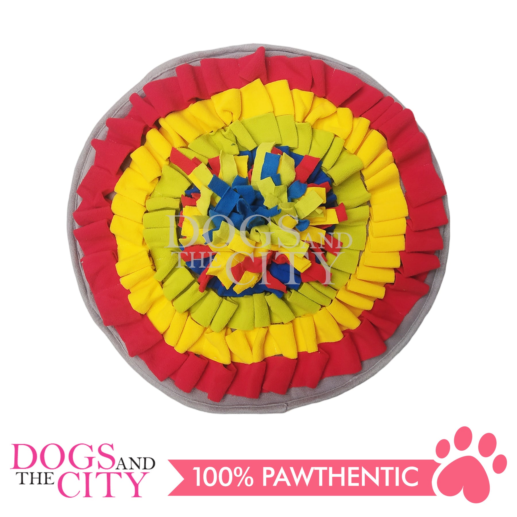 50x50cm Pet Dog Snuffle Mat Nose Smell Training Sniffing Pad Slow