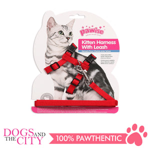 Pawise 28001 Kitten Harness (14.5-25/18-30cm) w/1.2 Leash Small - All Goodies for Your Pet