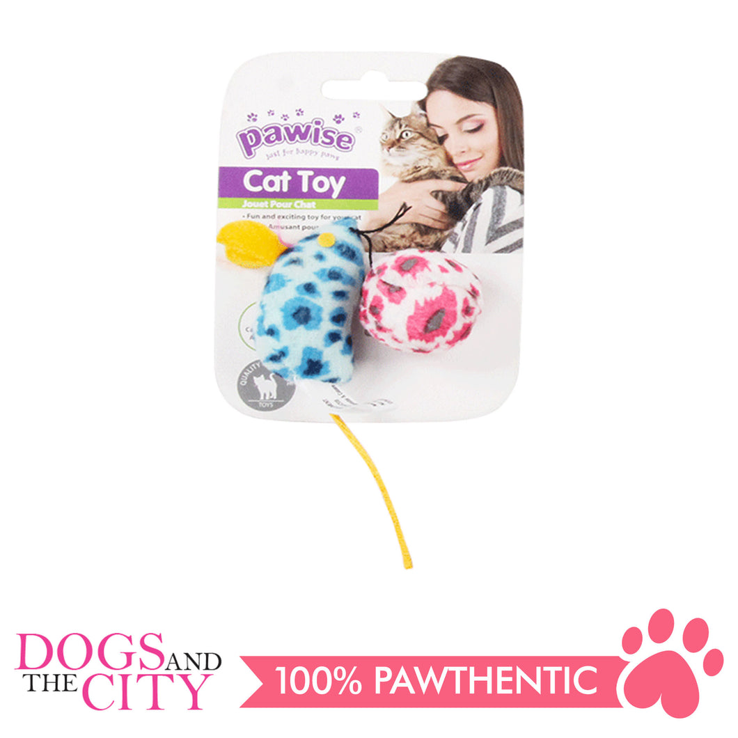 Pawise 28121 Cat Toy Mice & Ball - All Goodies for Your Pet