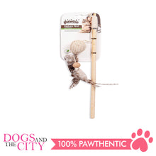 Load image into Gallery viewer, Pawise 28146 nature first cat toy 35.5x9.5cm - All Goodies for Your Pet
