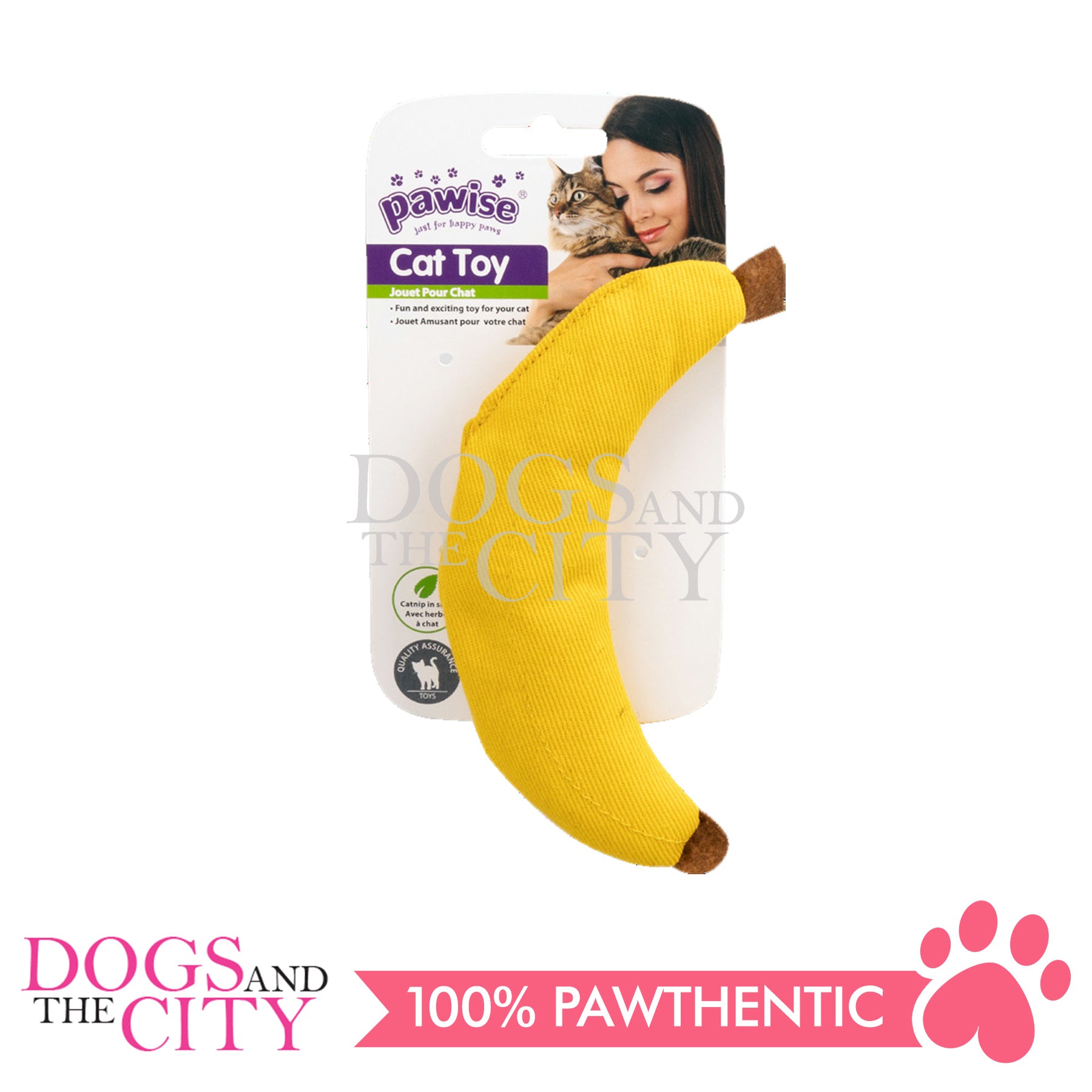 Cat sales toy banana