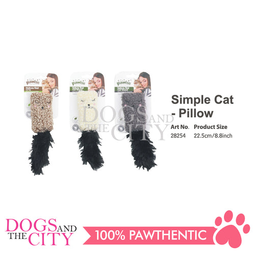 PAWISE  28254 Simple Cat  - Pillow 20cm