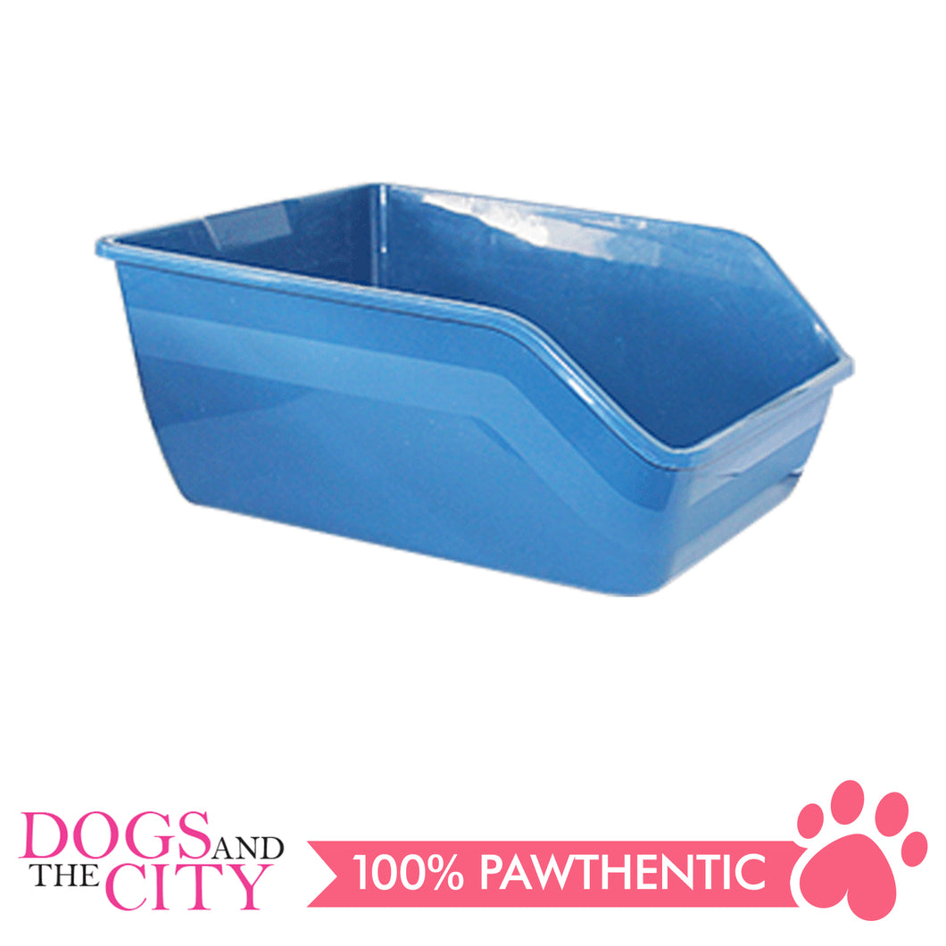 Pawise 28935 Cat High-Back Litter Pan 47x38x21cm - All Goodies for Your Pet