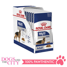 Load image into Gallery viewer, Royal Canin Shn Maxi Adult Wet Dog Food 140gx10pcs