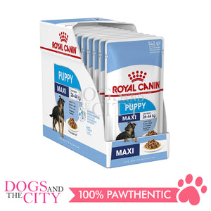 Royal Canin Shn Maxi Puppy Wet Dog Food 140gx10pcs