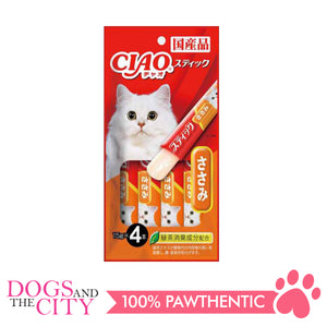 CIAO SC-83 Stick Chicken Fillet in Jelly 15g x 4 Cat Treat