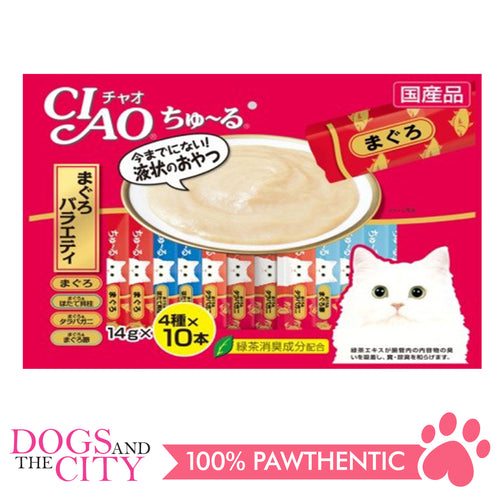 CIAO SC-131 Churu Tuna Variety Series 1 Wet Cat Food 14g x 40pcs